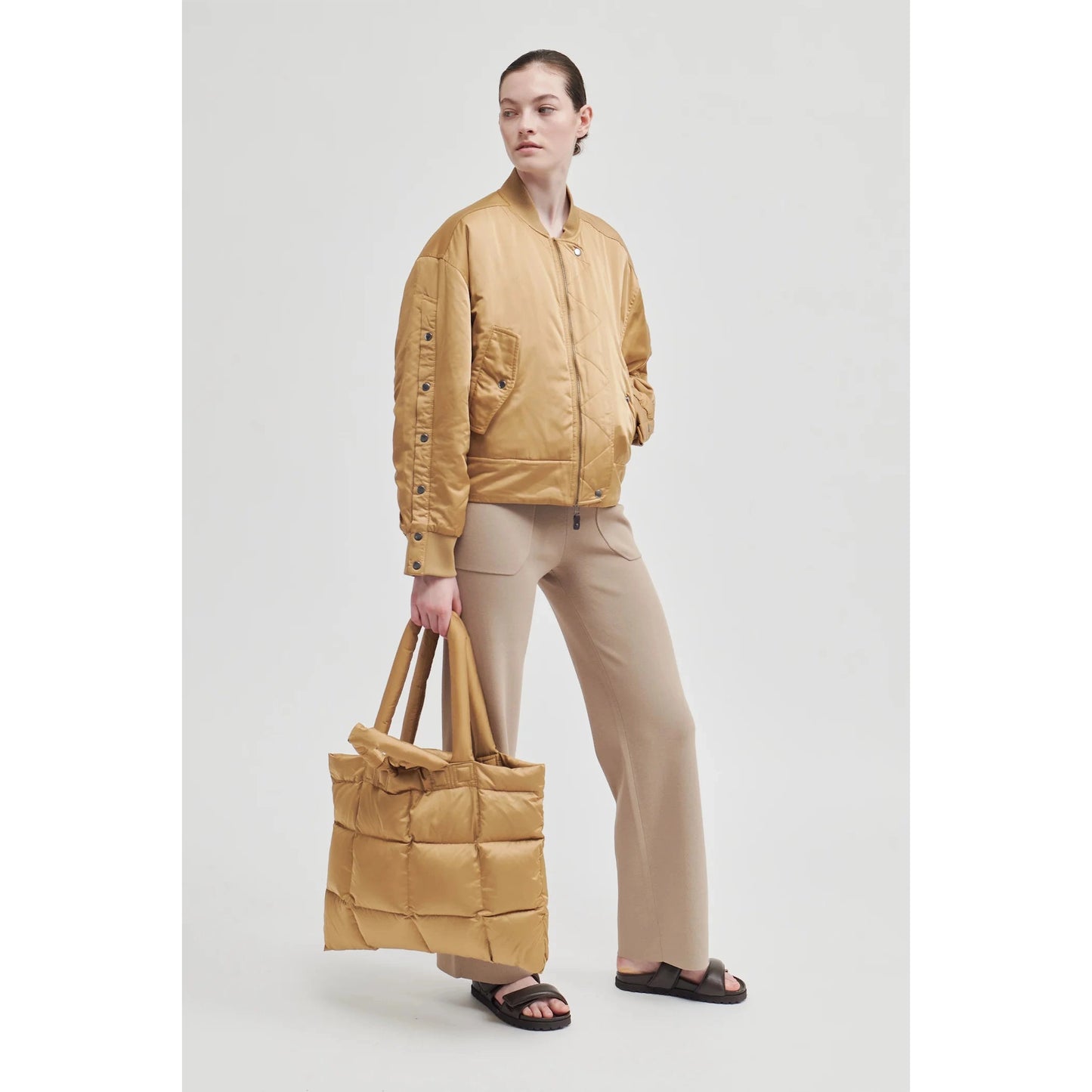 Second Female Bomber Bag - New Tobacco Brown