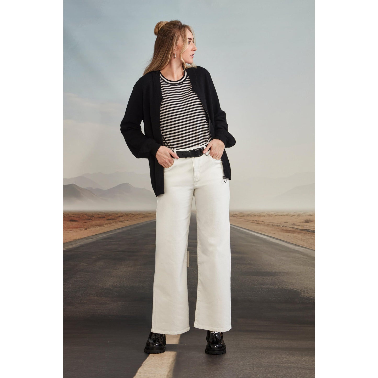 Verge Cruise Jean - White