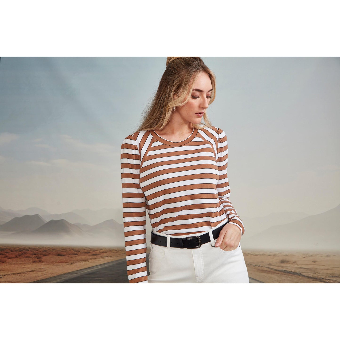 Verge Britney Top - Caramel