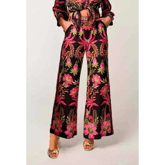 Once Was Willow Viscose Dobby Pant