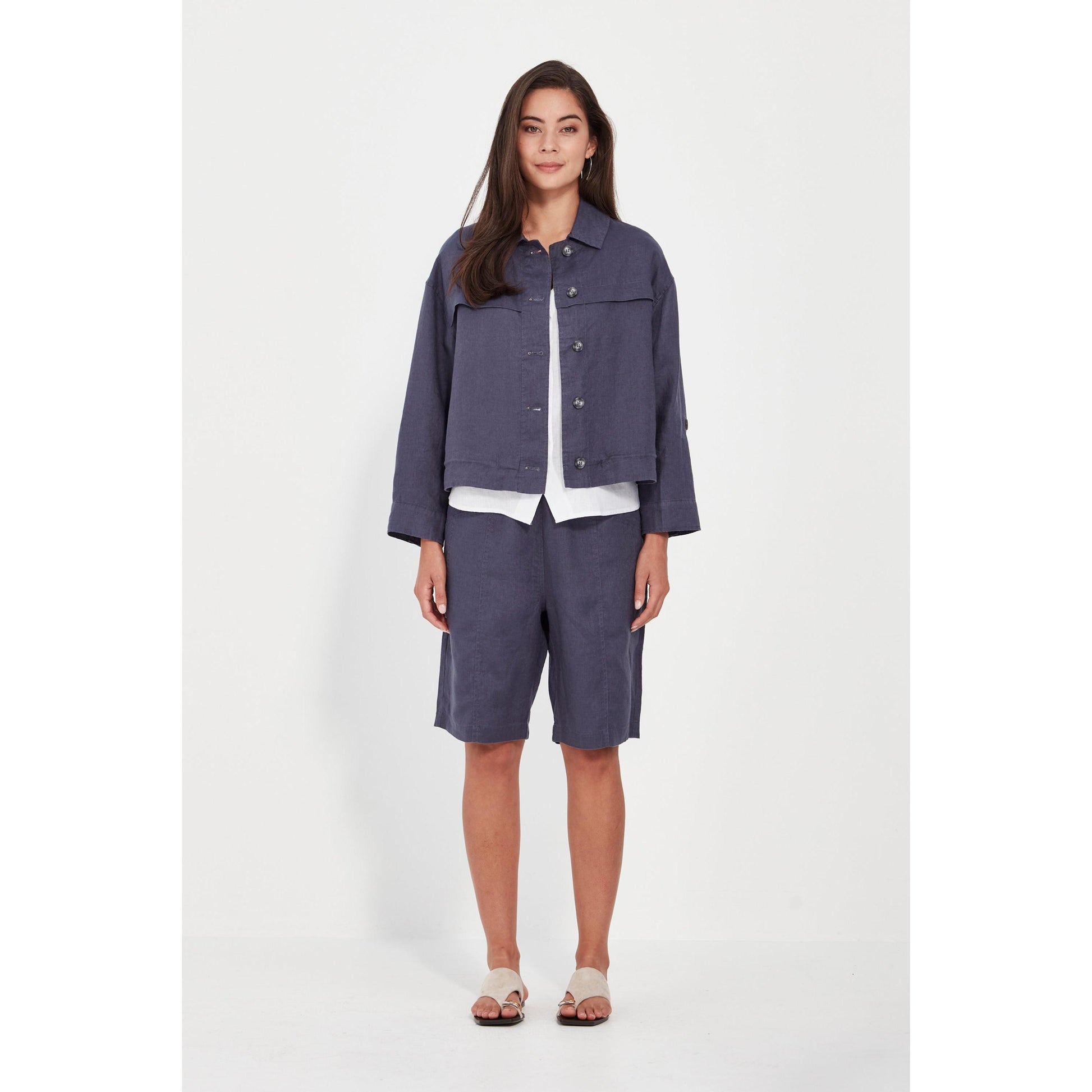 Verge Echo Jacket - Denim  Verge Pisces Boutique