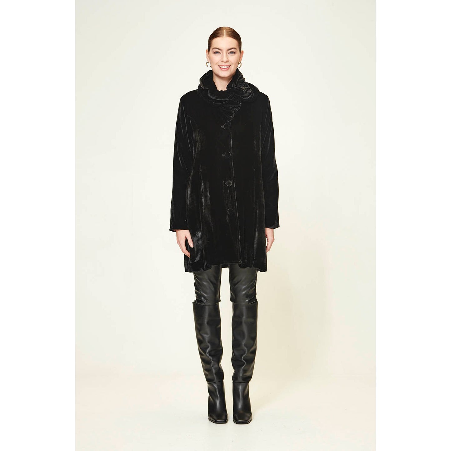 Verge Enchant Coat - Black