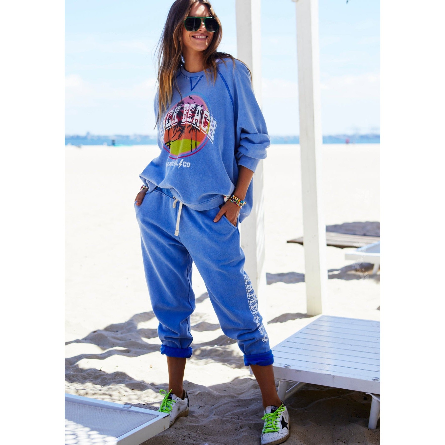 Hammill & Co Beach Sweat - Blue