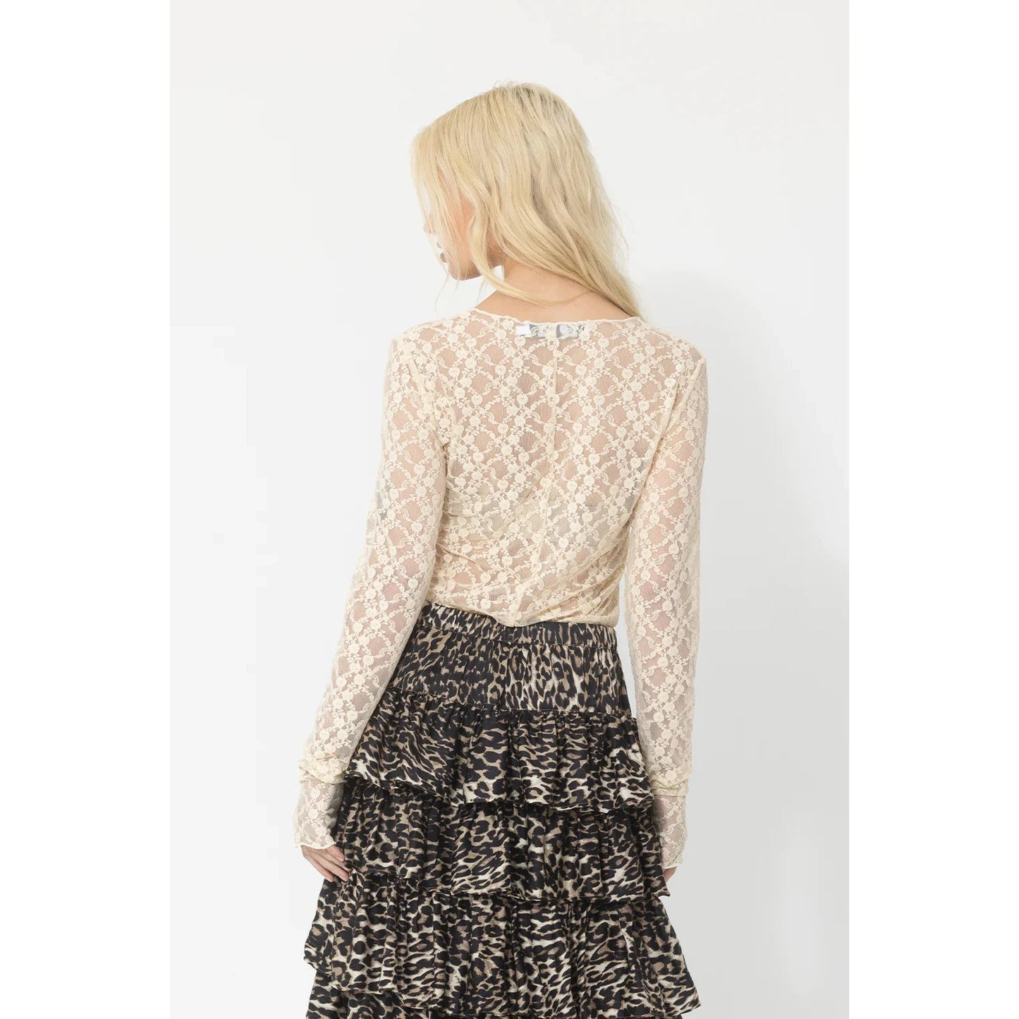 Joey Lace Top - Vanilla