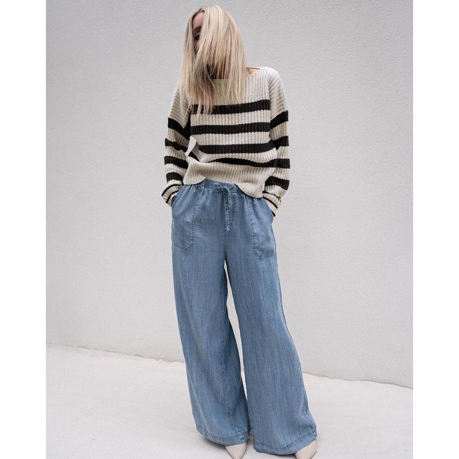 Splendid Angie Pallazzo Pant - Indigo