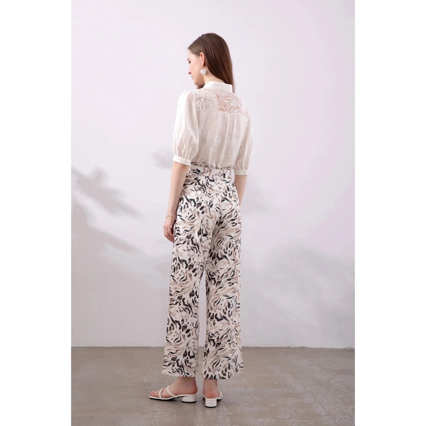 GDS Ila Lace Blouse - White