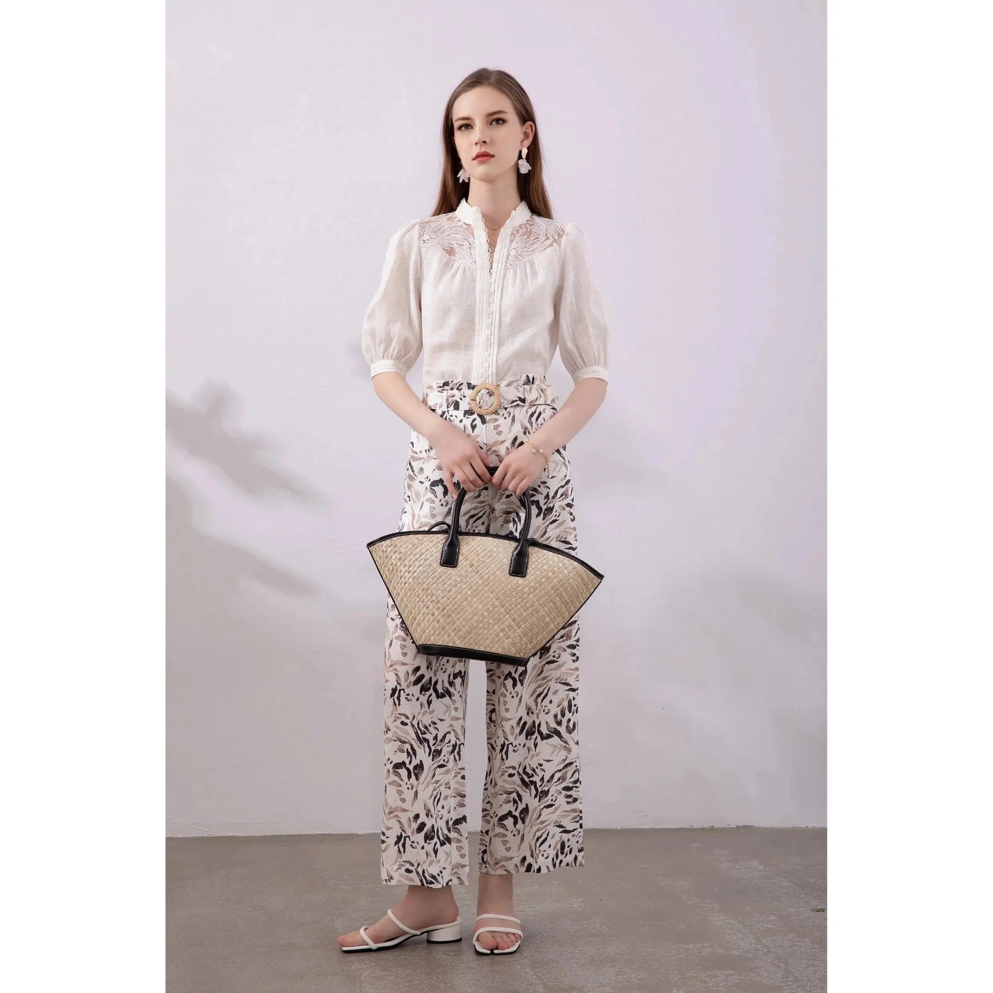 GDS Ila Lace Blouse - White