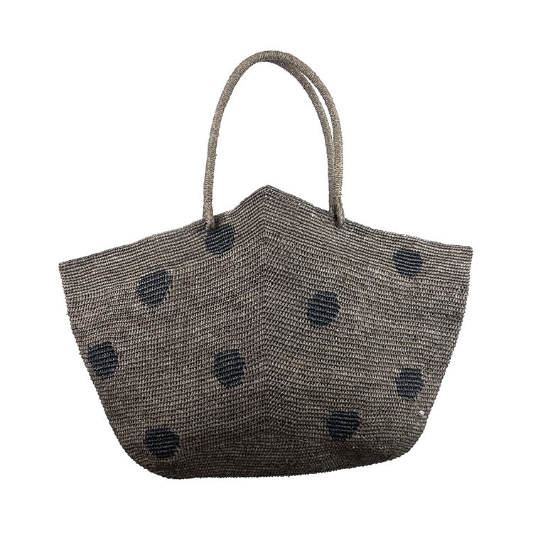 Made In Mada Gemma XXL Dots Bag - Taupe Made in Mada Pisces Boutique