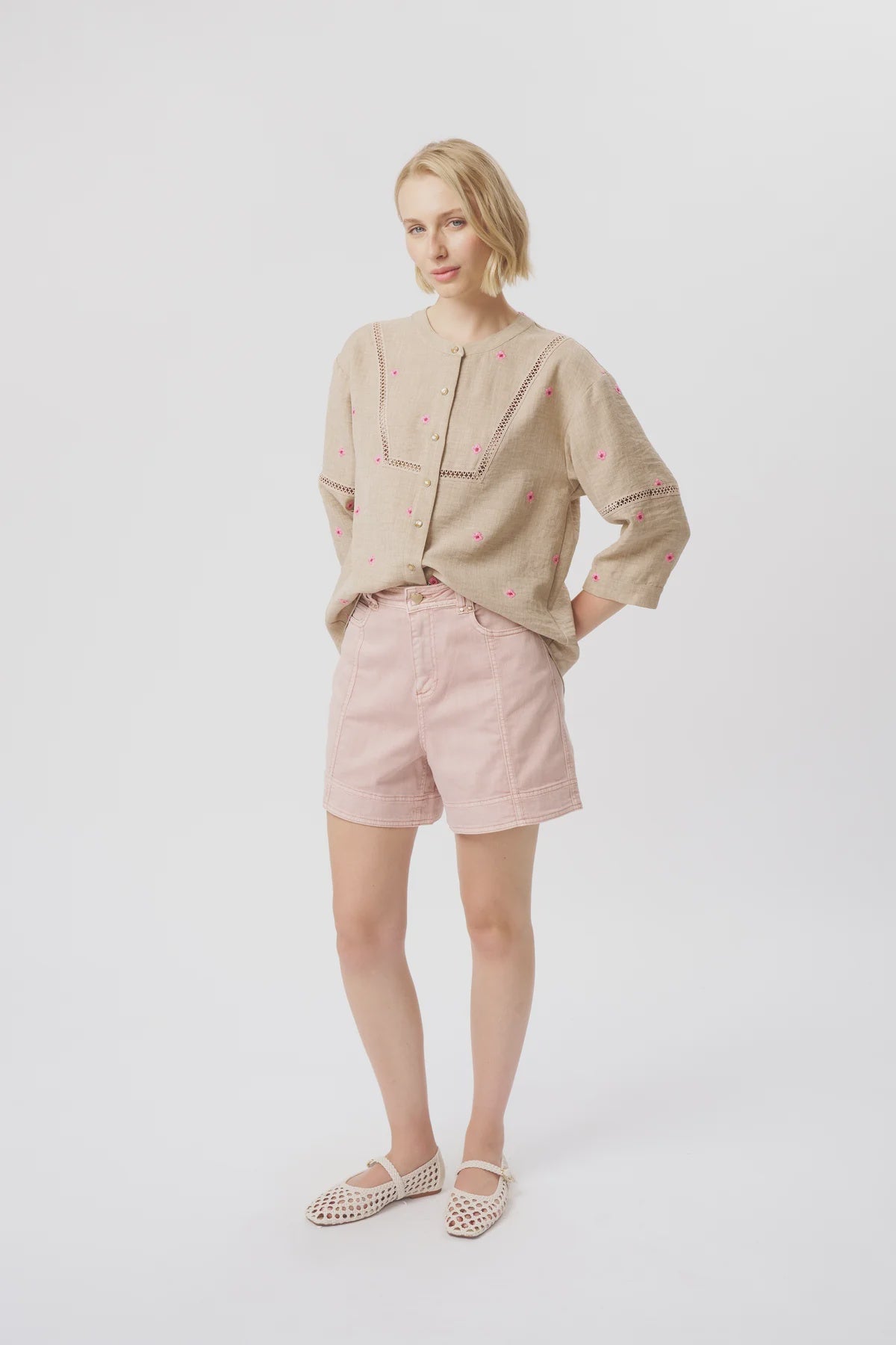 Kireina Sydney Short - Musk Pink