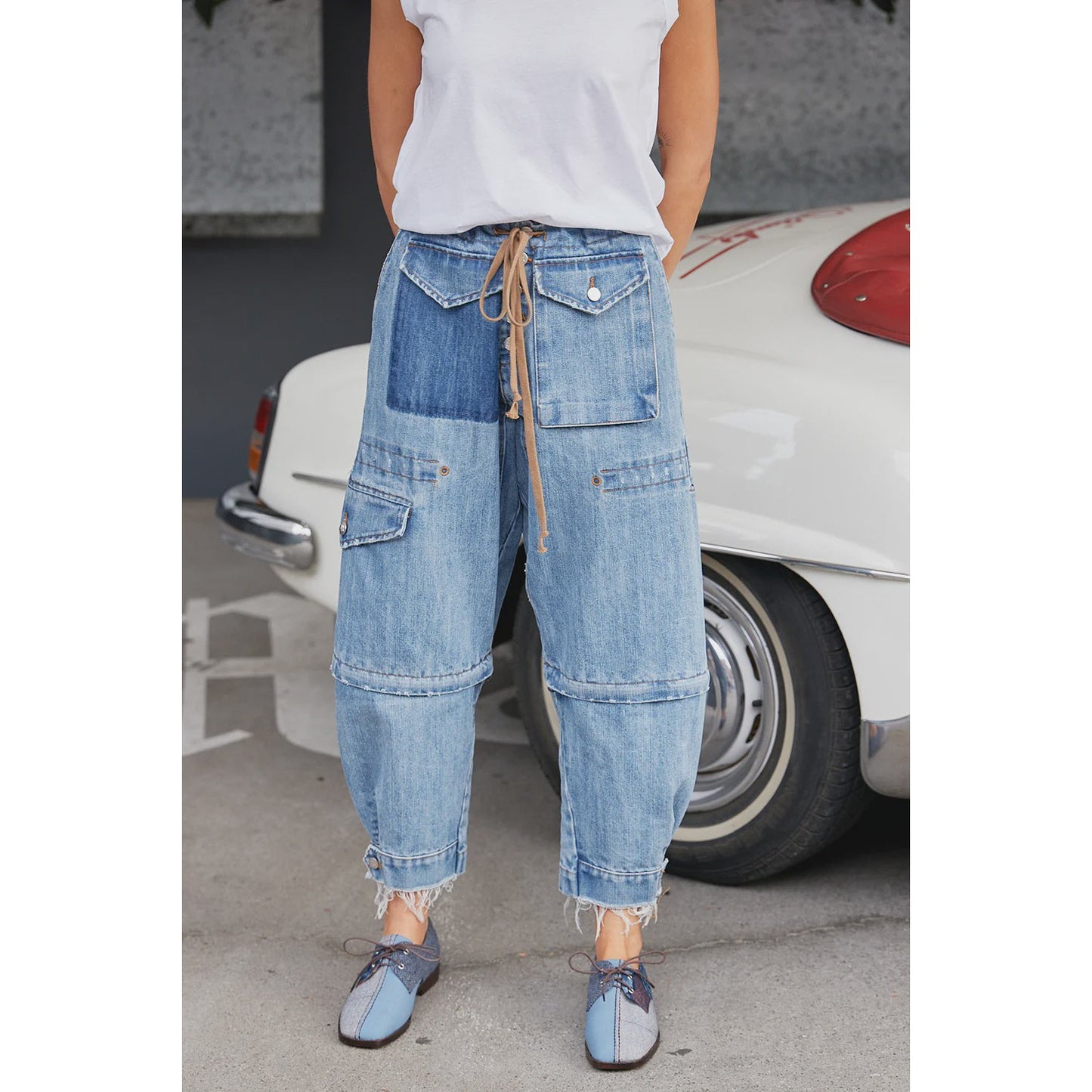 Maud Dainty Trucker Jean - Denim