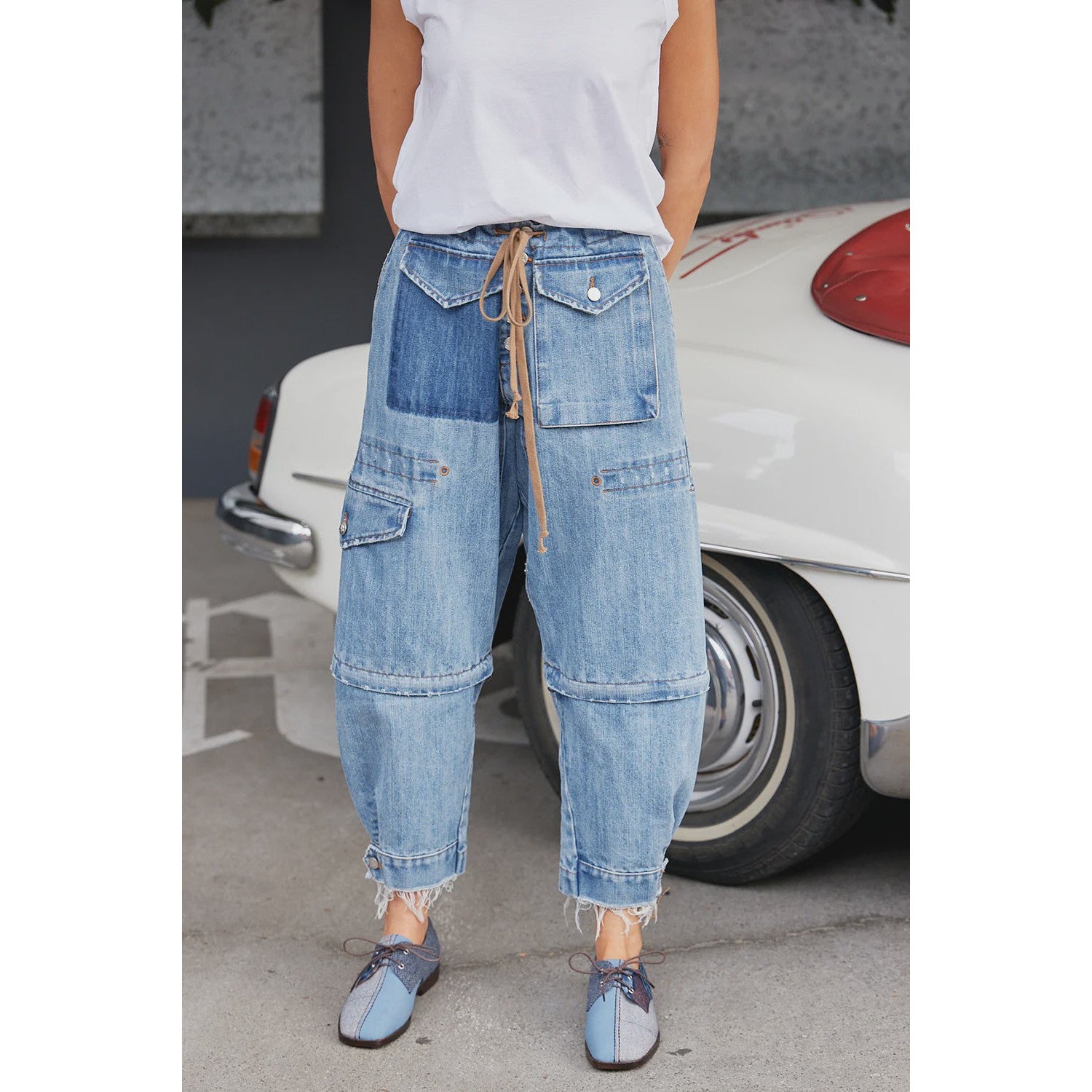 Maud Dainty Trucker Jean - Denim