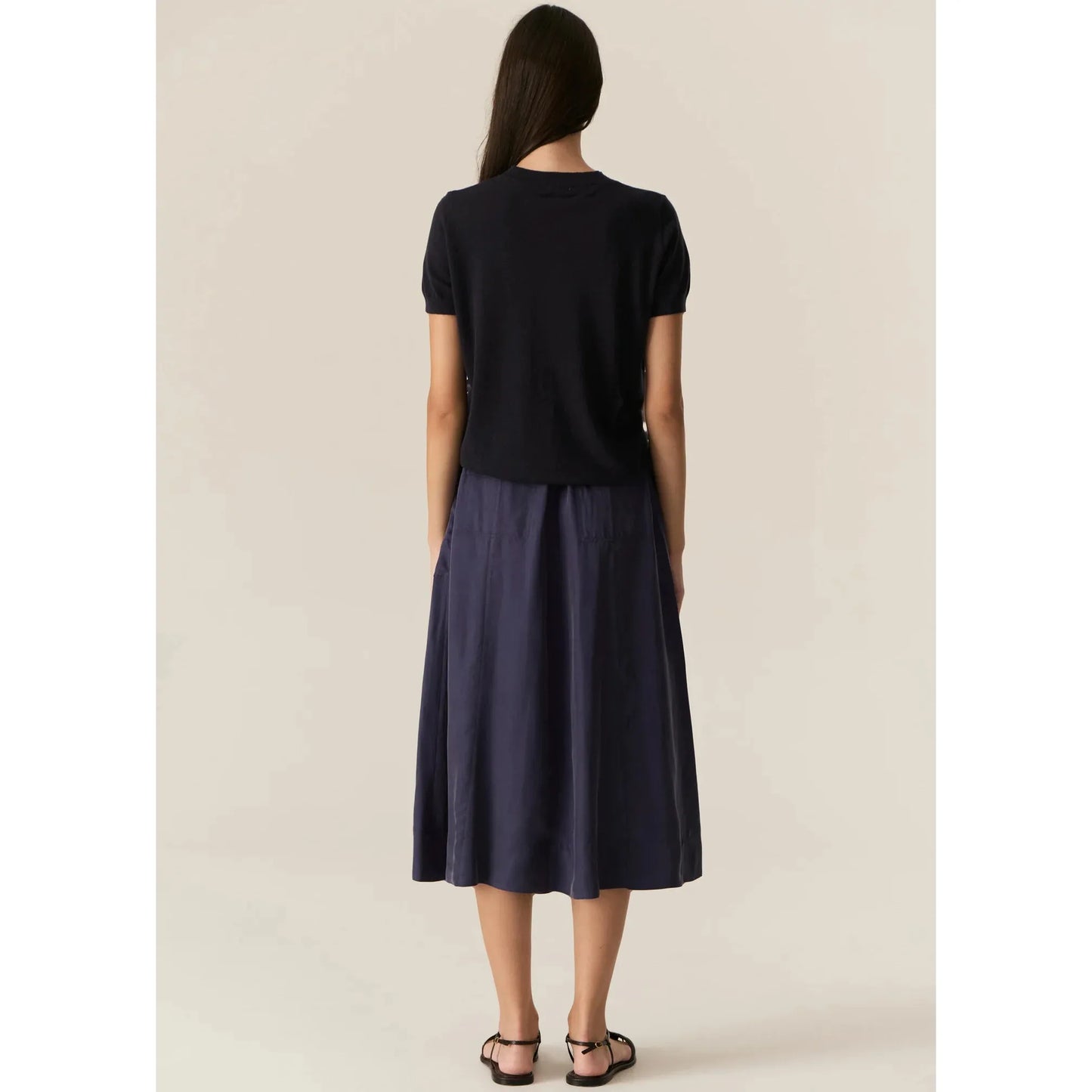 POL Henri Tie Skirt - Ink
