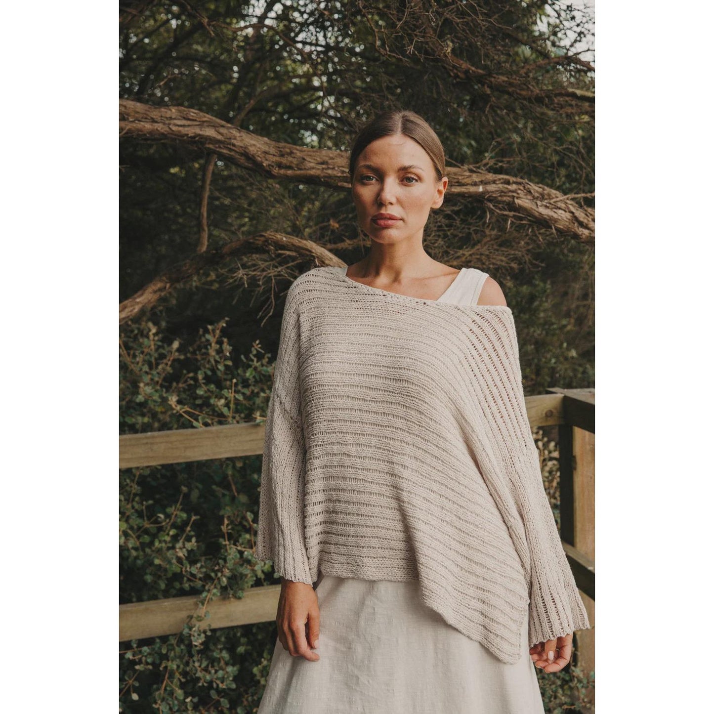 Talamaya Coast to Coast Pullover - Coconut