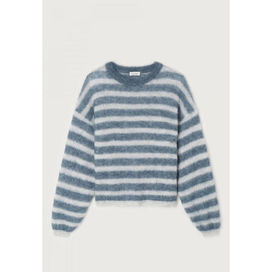 American Vintage Nen18c Neny Bay Stripe Jumper - Polar Menage