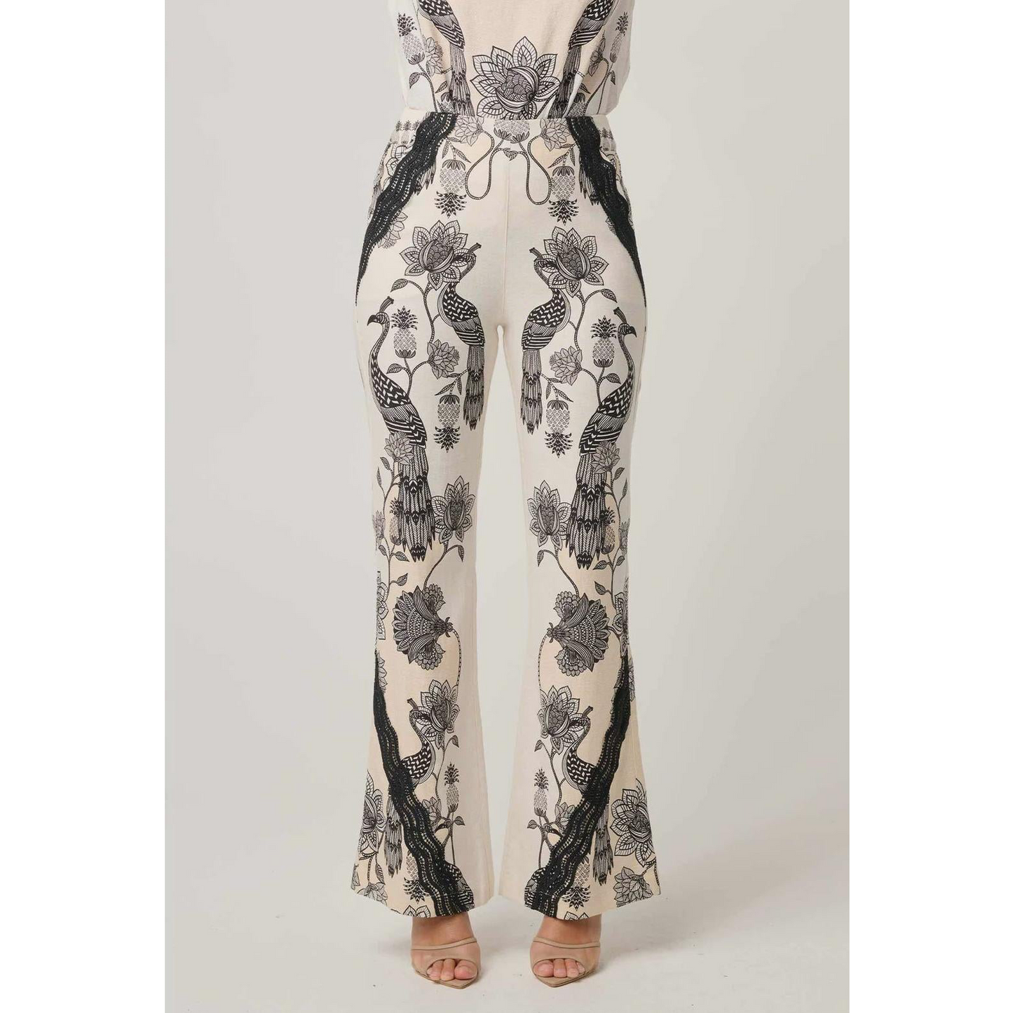 Once Was Leandro Placement Print Pant - Imperial Stone Once Was Pisces Boutique
