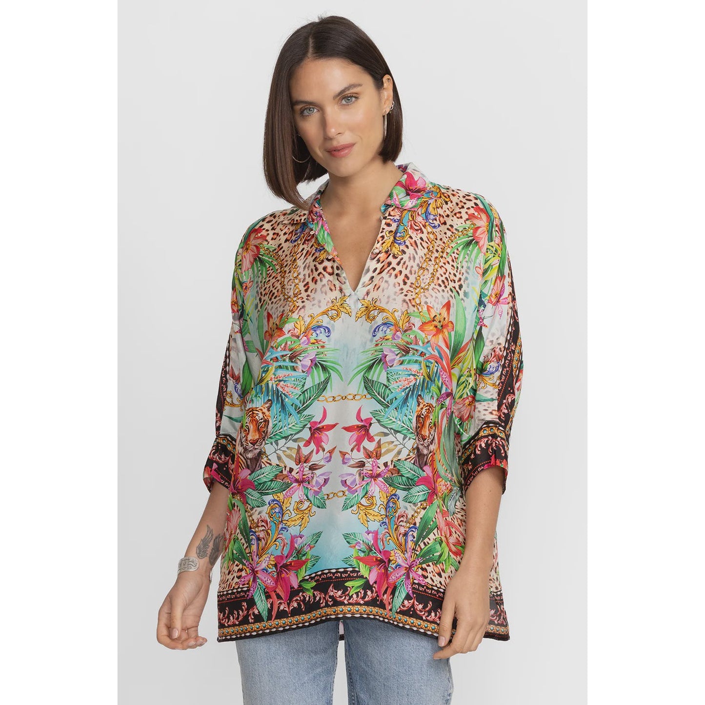 Johnny Was Aviina Tunic - Miller Tigre