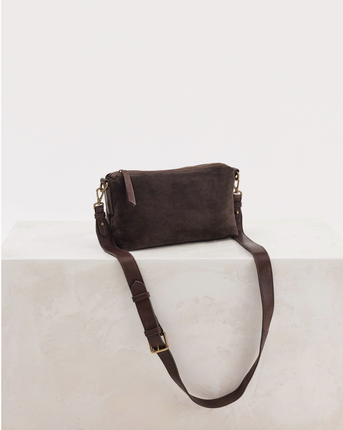 JuJu & Co Suede Teddy - Chocolate