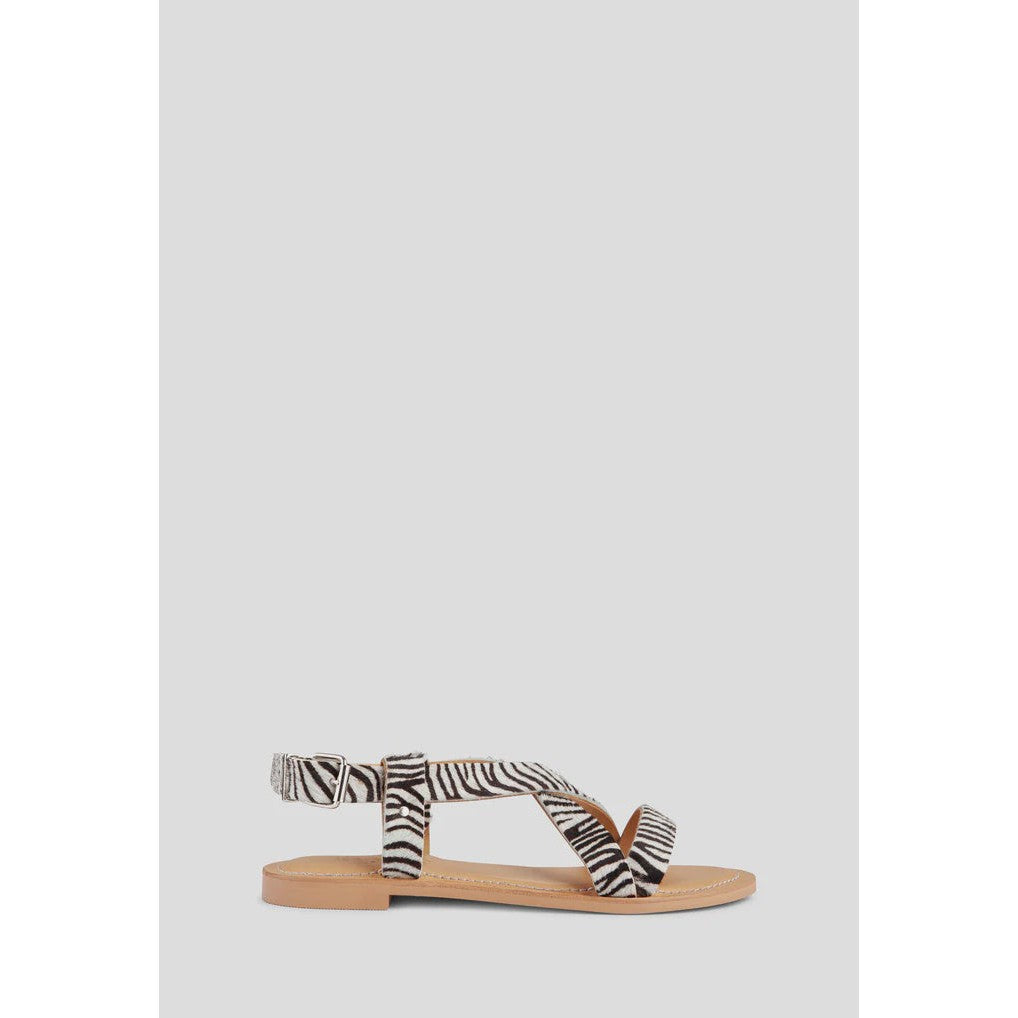 Ivylee Laura Calf Hair - Zebra