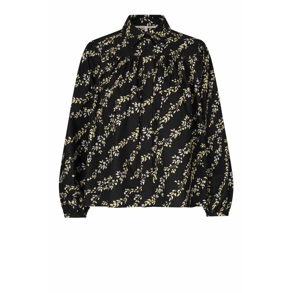 Second Female Kalmia Shirt - Black