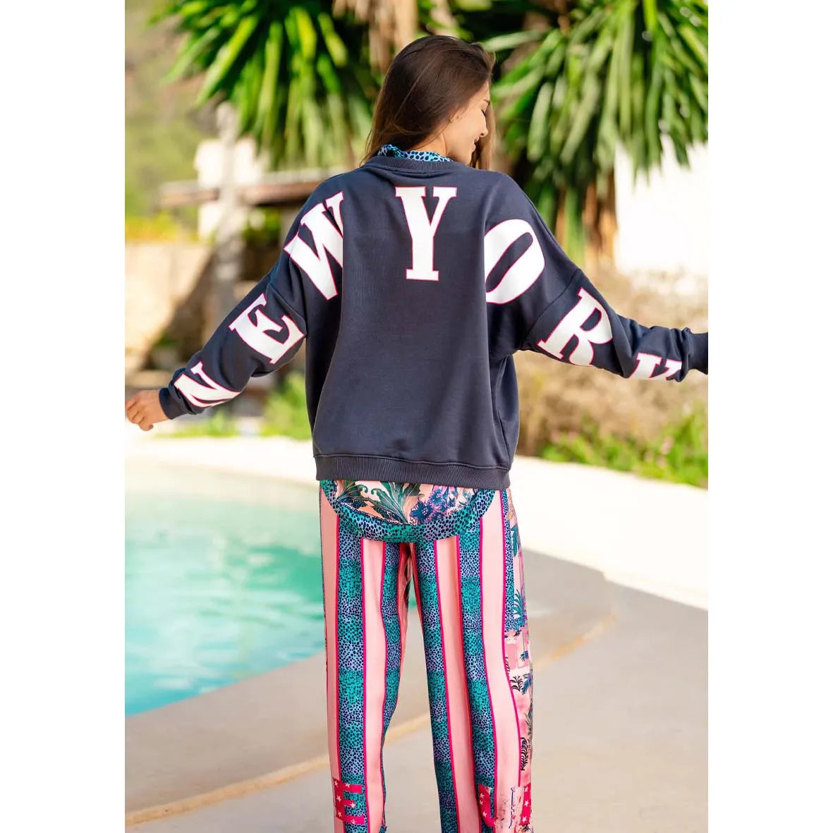 Miss Goodlife New York City Sweat - Anthracite