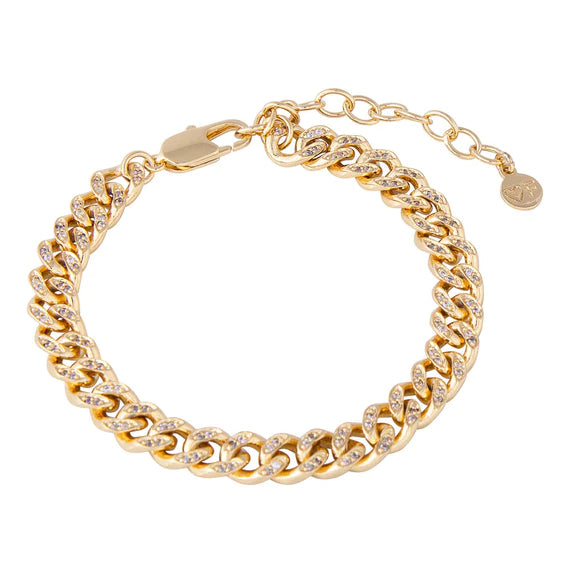 Fairley Crystal Chain Bracelet Fairley Pisces Boutique