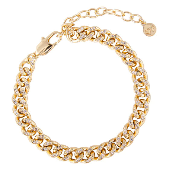 Fairley Crystal Chain Bracelet Fairley Pisces Boutique