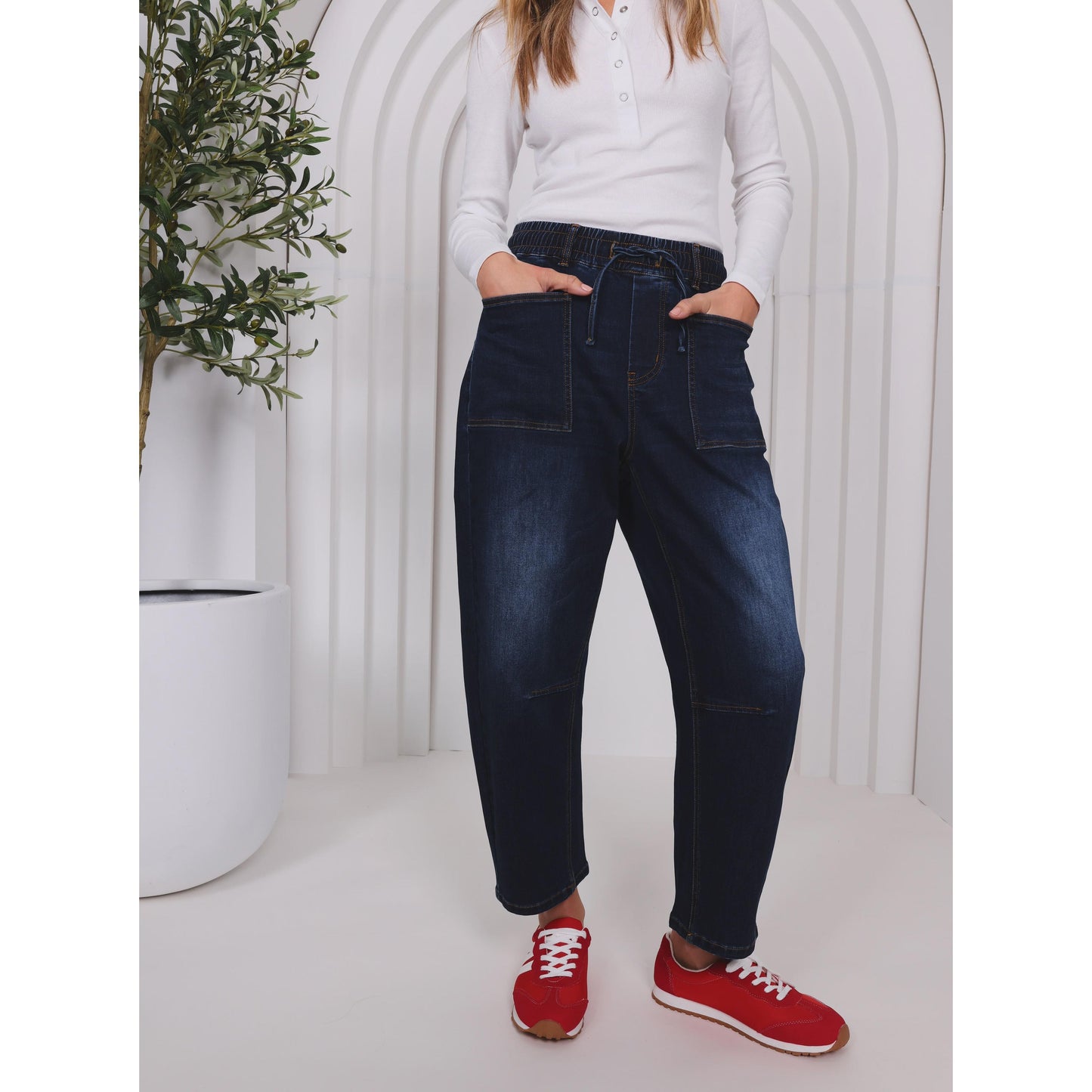 Monaco Jeans Leo Barrel - Ink Denim Monaco Jeans Pisces Boutique