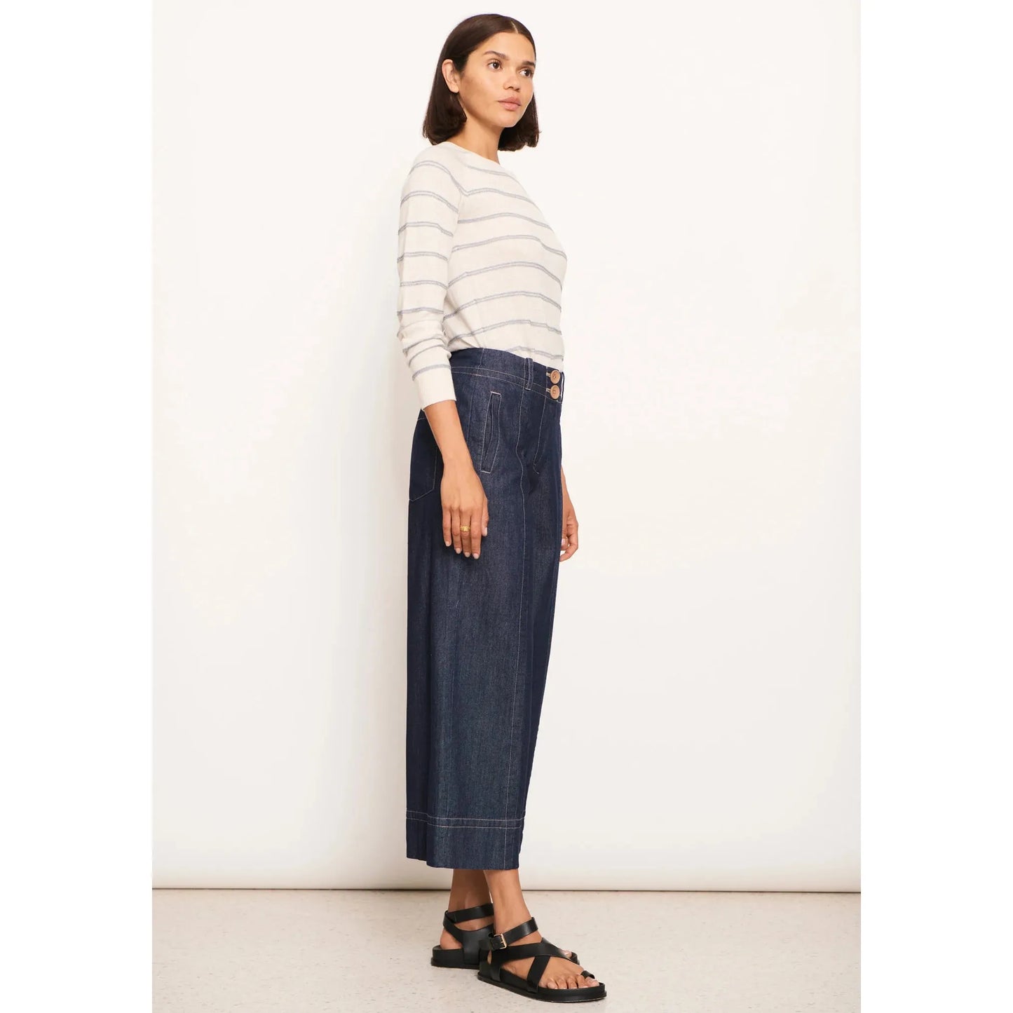 POL Raydel Denim Pant Dark Wash