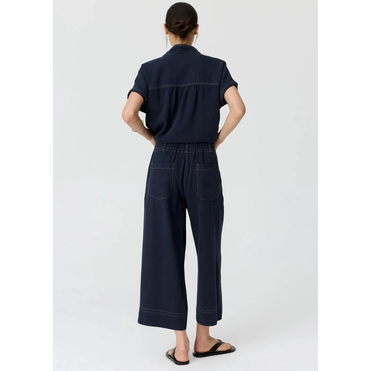 POL Anise Crop Pant - Ink POL Pisces Boutique