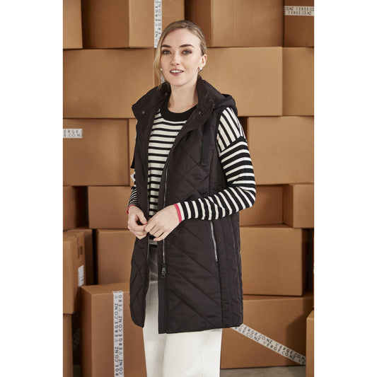 Verge Palma Vest - Black