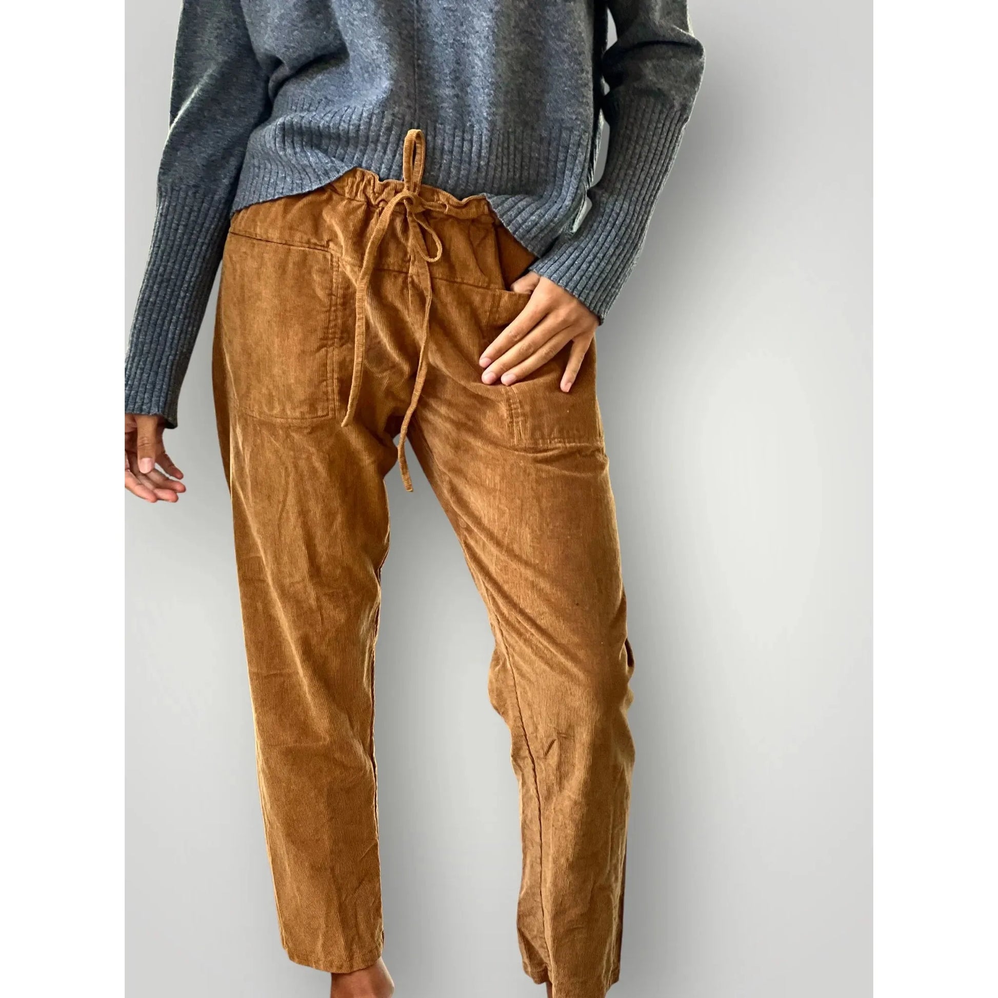 Frockk Jessie Pant Cord - Caramel