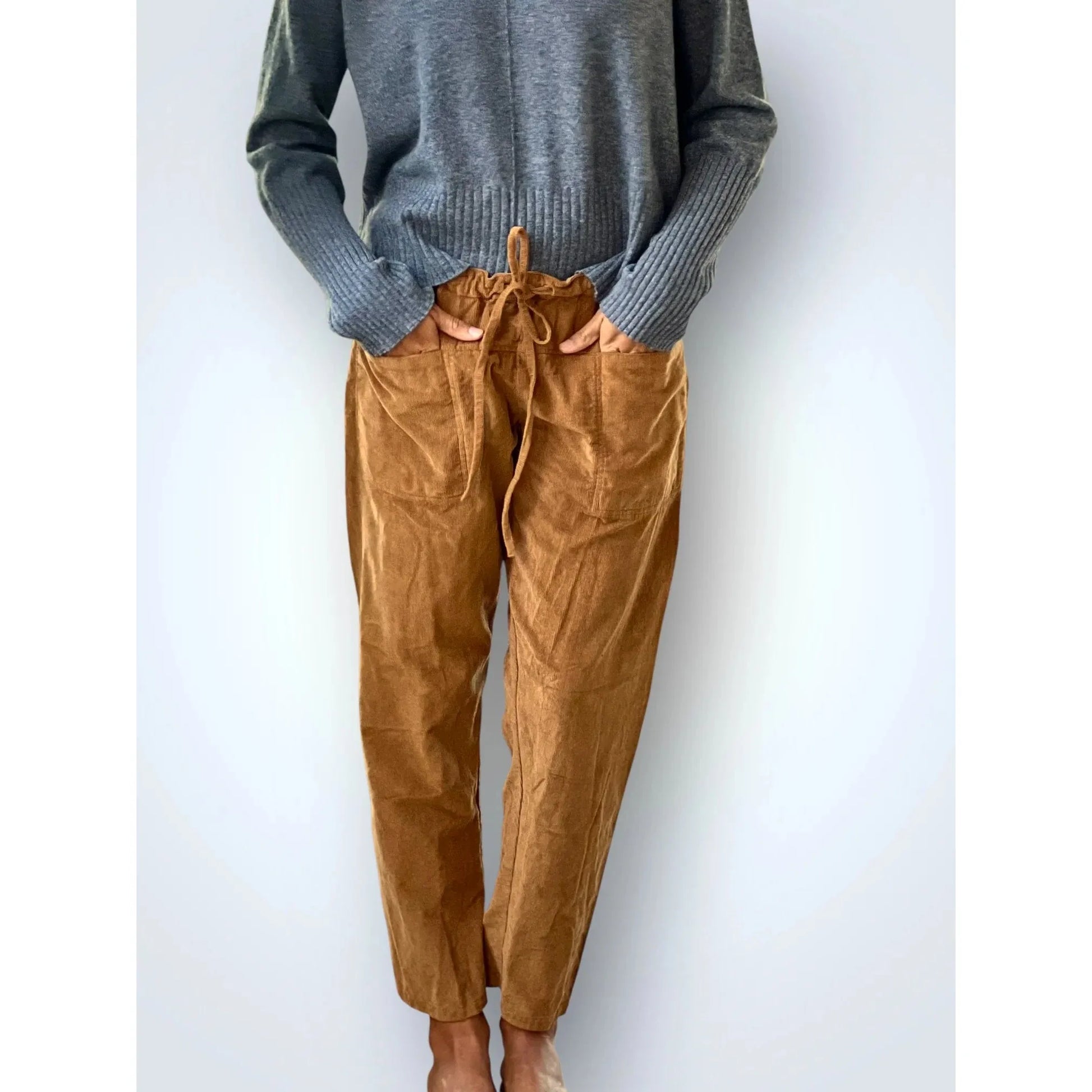 Frockk Jessie Pant Cord - Caramel