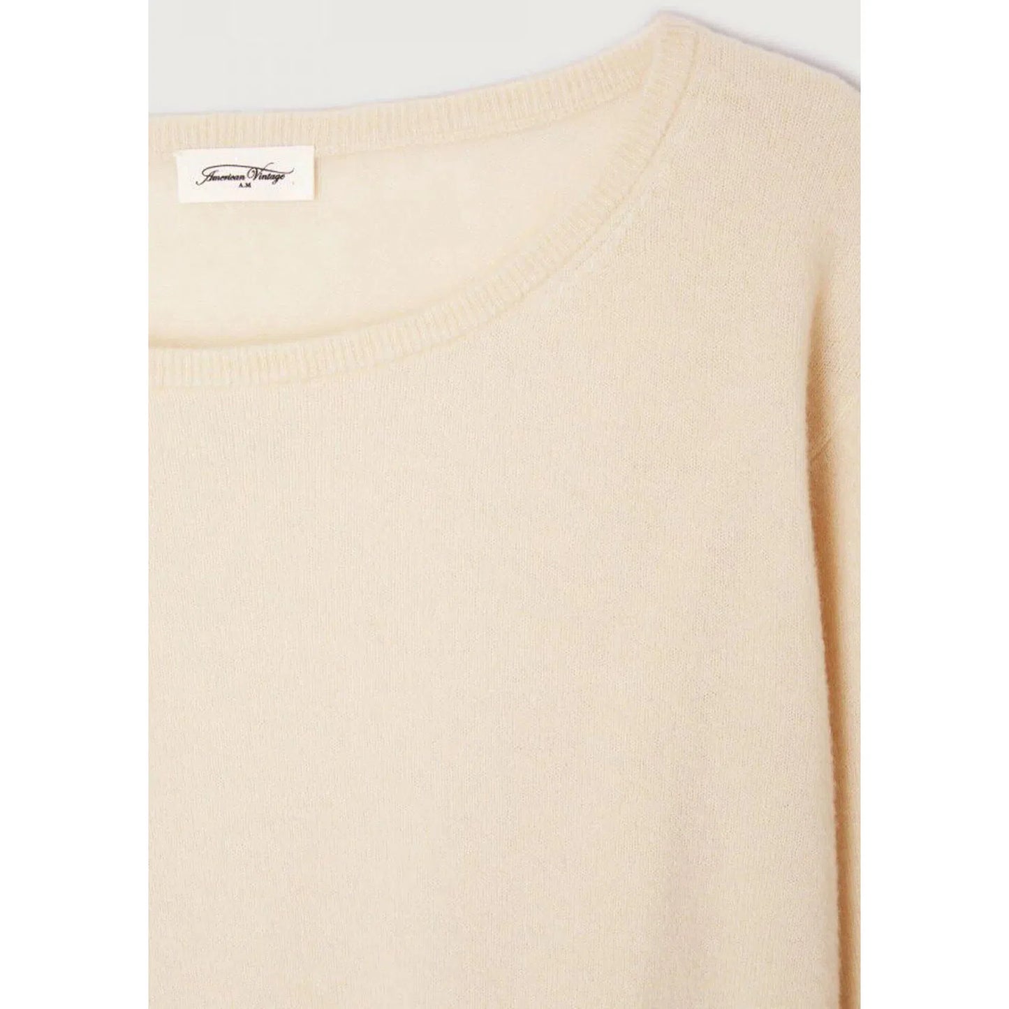 American Vintage Raxo Round Neck Pullover - Natural
