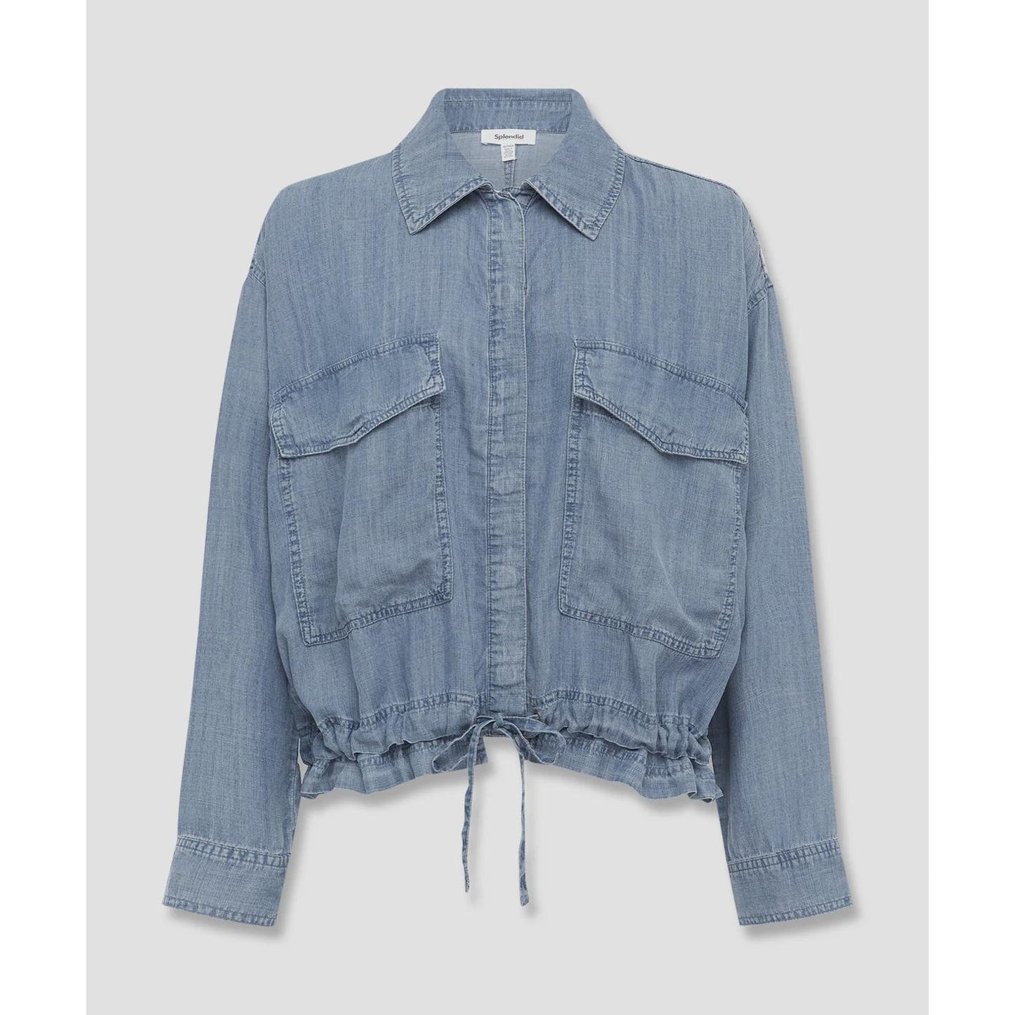 Splendid Charlie Indigo Jacket - Indigo Splendid Pisces Boutique