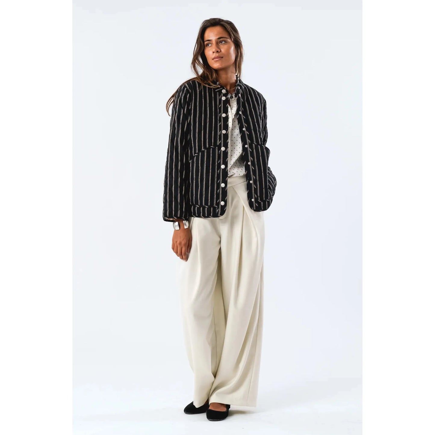 Lolly's Romell Jacket - 80s Stripe
