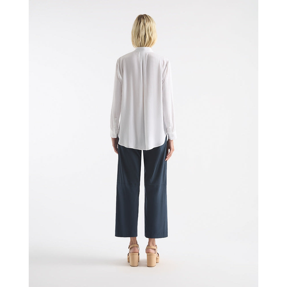 Mela Purdie Trellis Shirt - White Mela Purdie Pisces Boutique