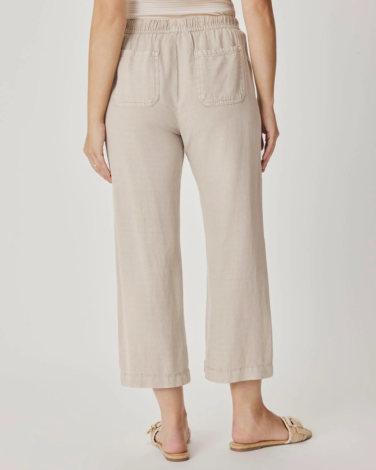 Splendid Angie Crop Wide Leg - Fawn Splendid Pisces Boutique