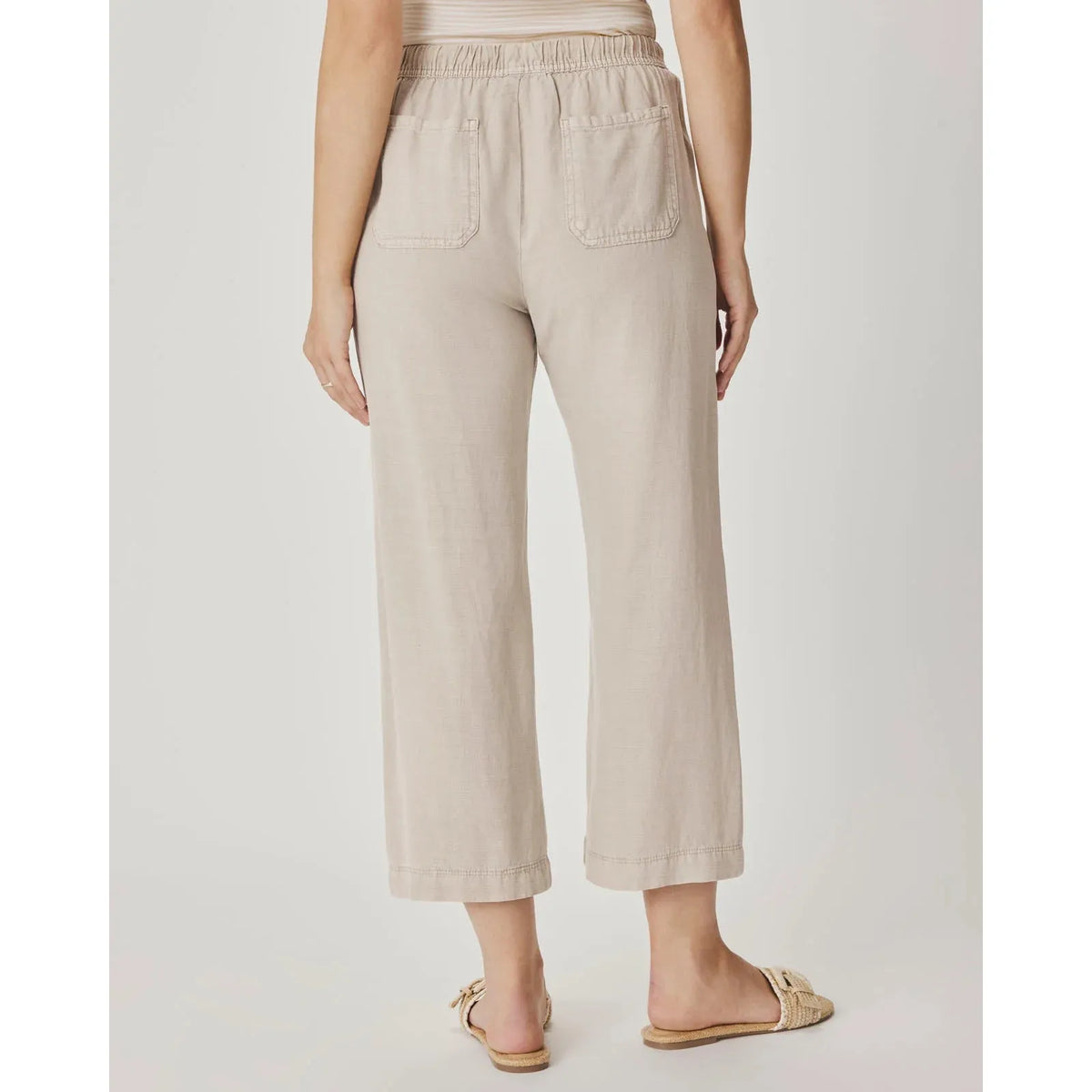 Splendid Angie Crop Wide Leg - Fawn Splendid Pisces Boutique