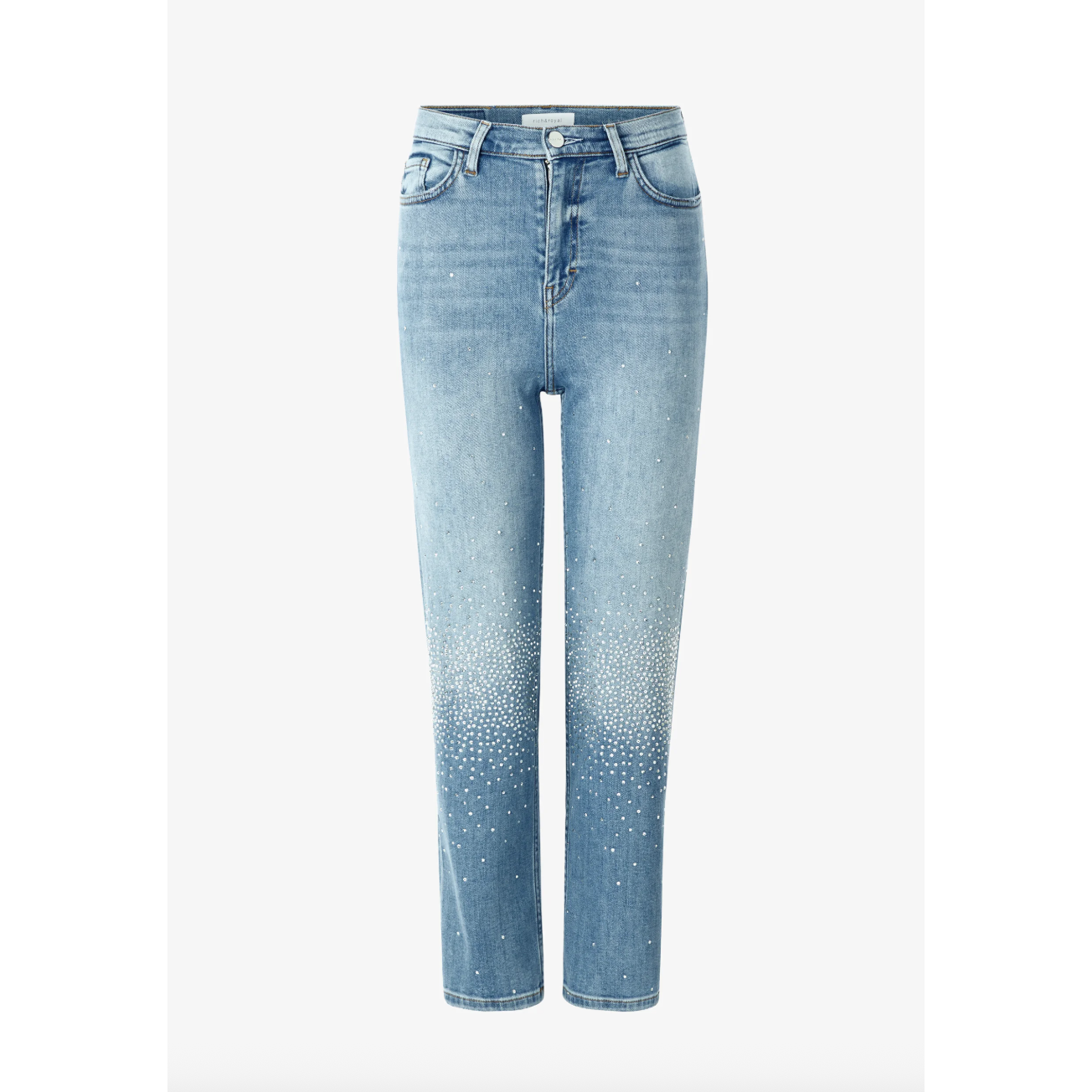 Rich & Royal Vintage Straight Rhinestones - Denim Rich & Royal Pisces Boutique