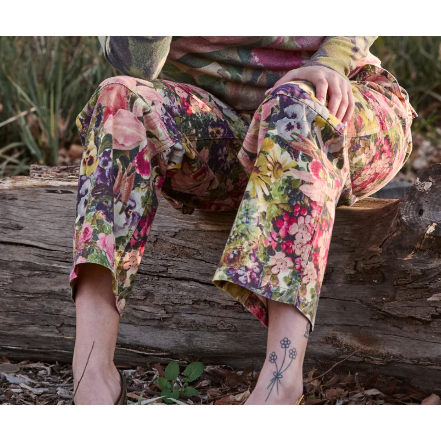 Circular by Maud Dainty Muster Pant - Blooms  Maud Dainty Pisces Boutique