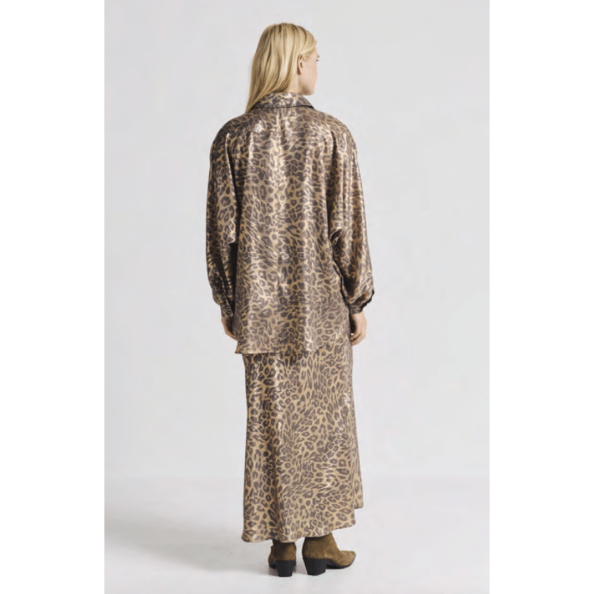 Valerie Khalfon Campo Shirt - Beige / Gold Valerie Khalfon Pisces Boutique