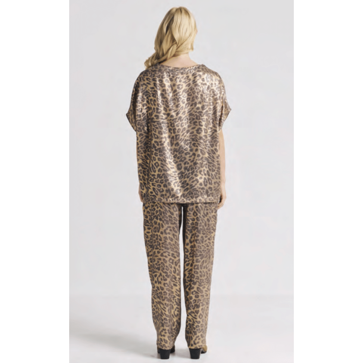 Valerie Khalfon Plum Pant - Beige / Gold Valerie Khalfon Pisces Boutique