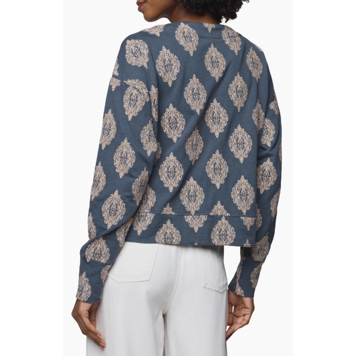 Splendid Blaire Cardigan - Ice Navy / Camel Splendid Pisces Boutique