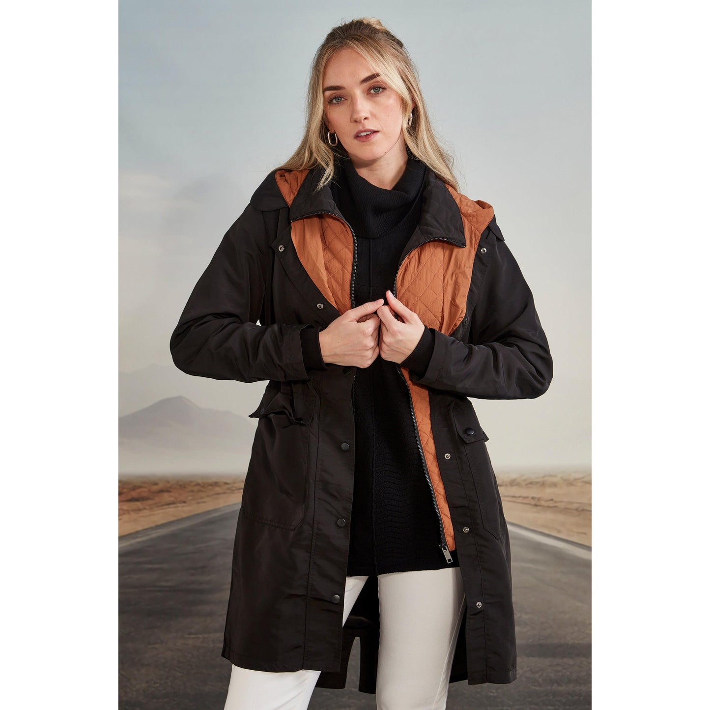Verge Stargaze Coat - Black