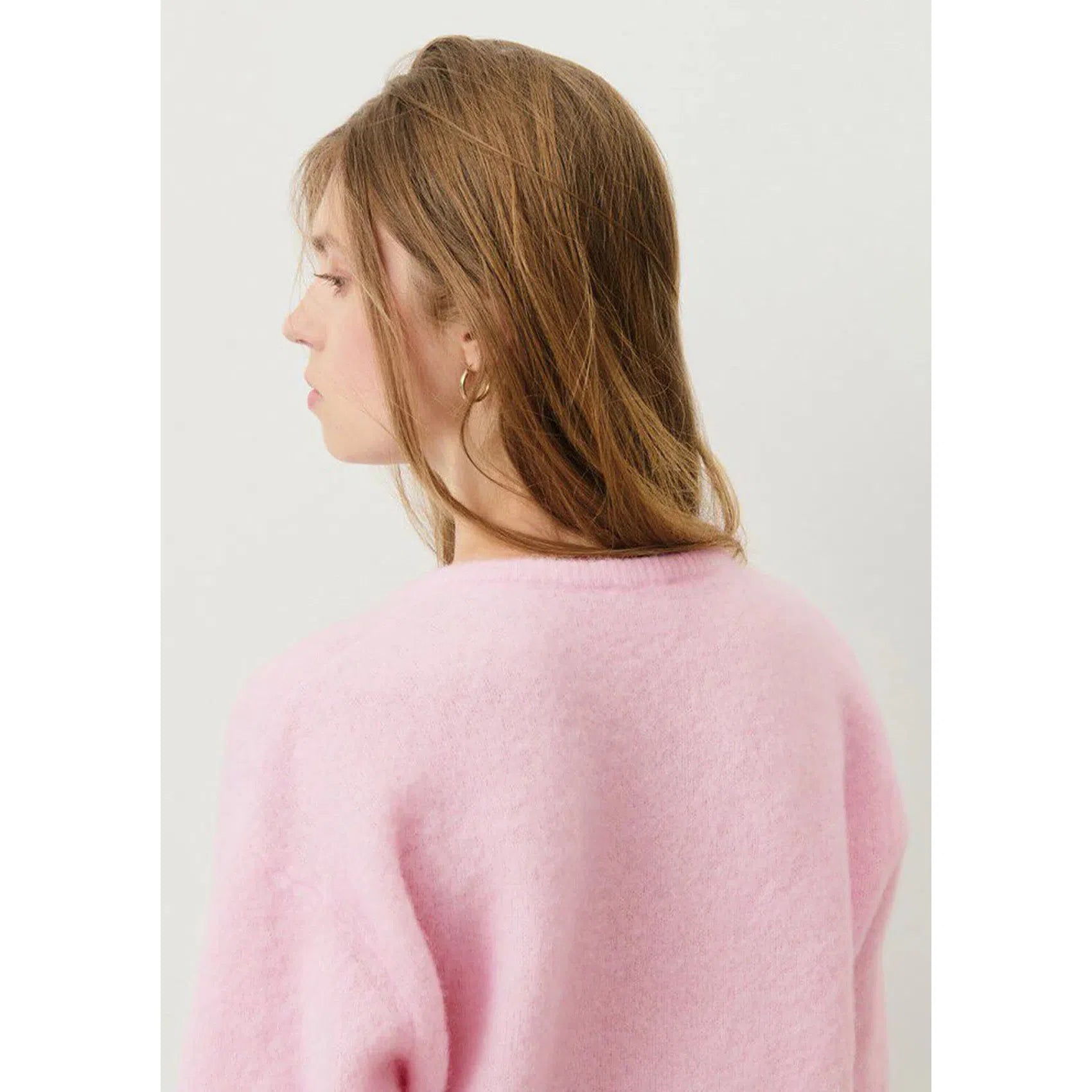 American Vintage Vito Cardigan - Sugar Almond