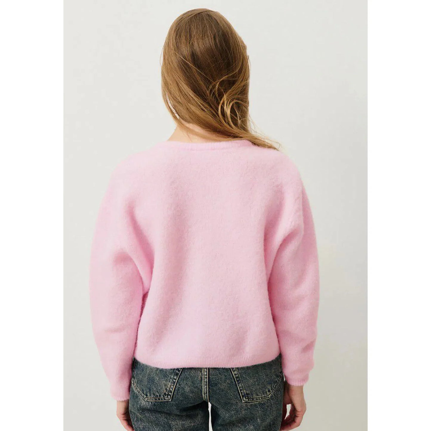 American Vintage Vito Cardigan - Sugar Almond