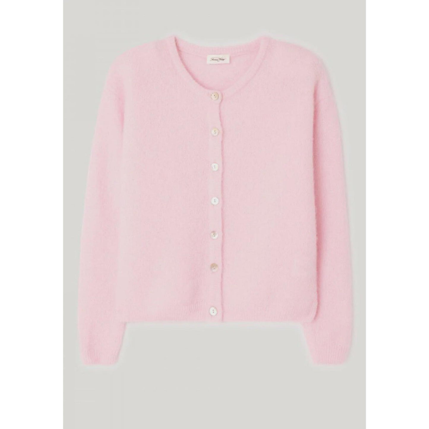 American Vintage Vito Cardigan - Sugar Almond