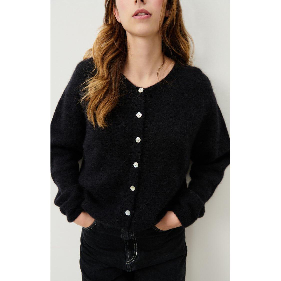 American Vintage Vito Cardigan - Black  American Vintage Pisces Boutique