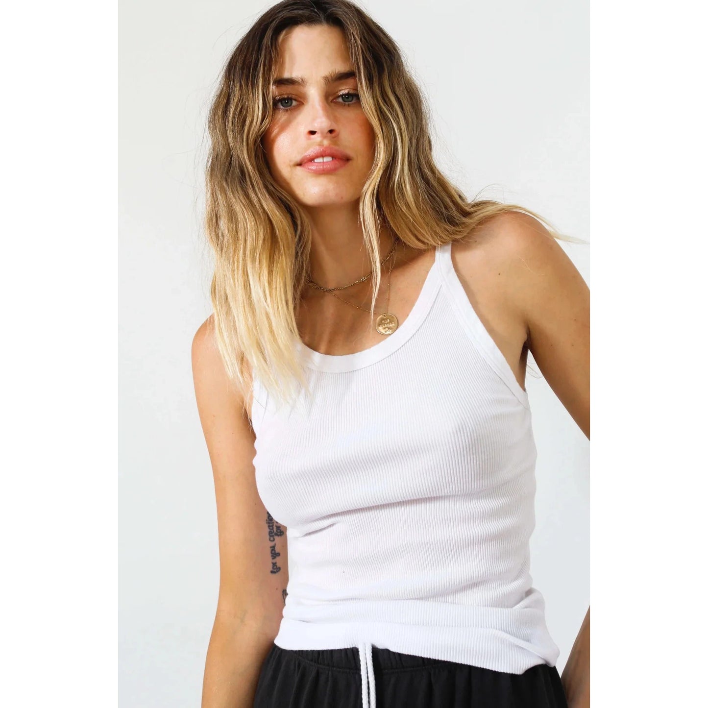 Perfect White Tee Annie Recycled Tank - White Perfect White Tee Pisces Boutique