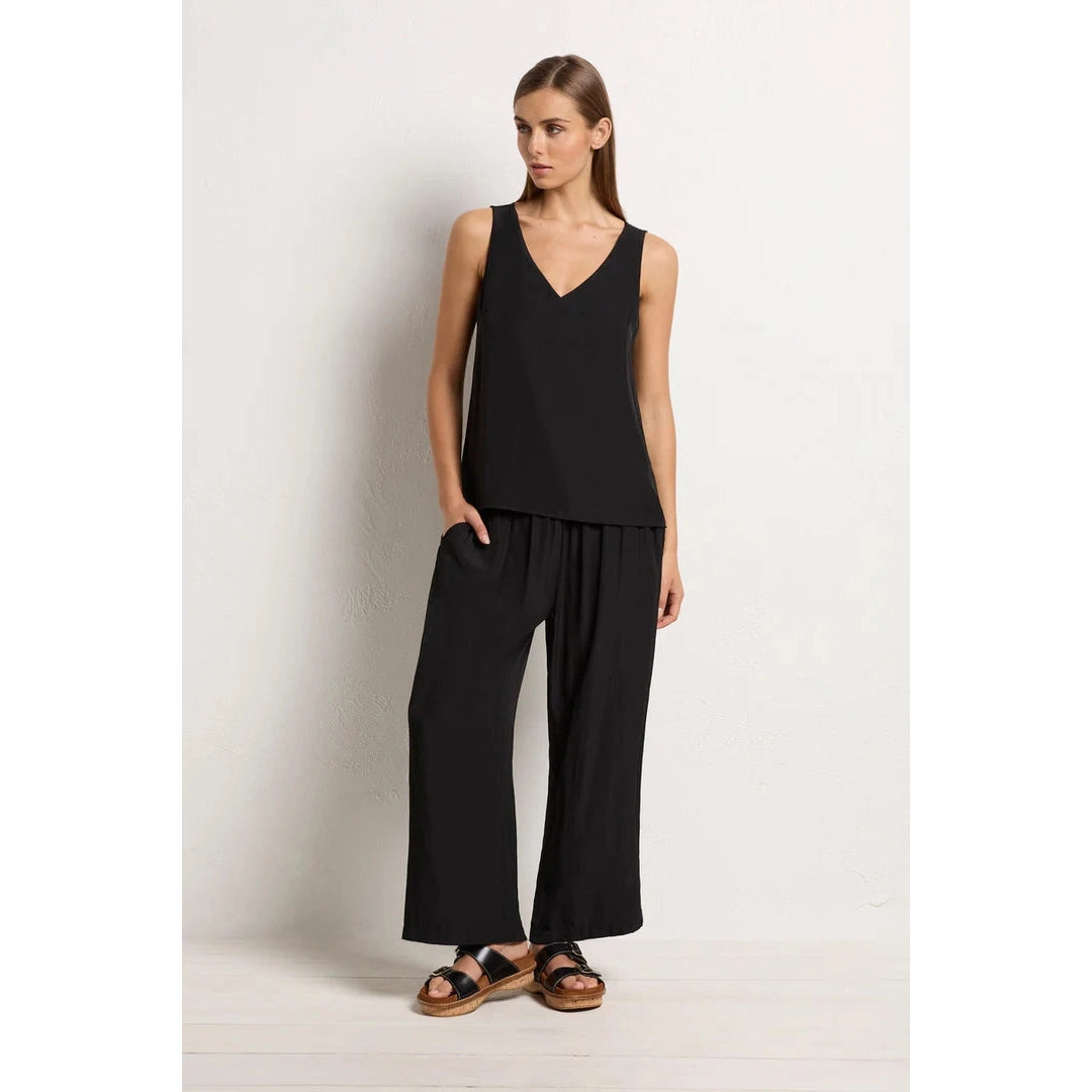 Mela Purdie Audrey Tank - Black Mela Purdie Pisces Boutique